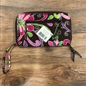 VERA BRADLEY ZIP AROUND WALLET **NWT